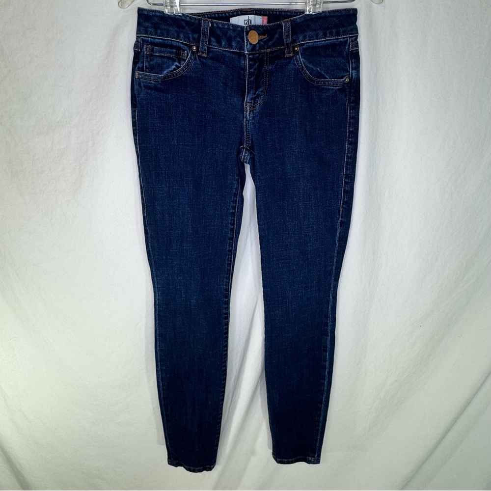 Cabi Dark Blue Women's Skinny Jeans Size 2